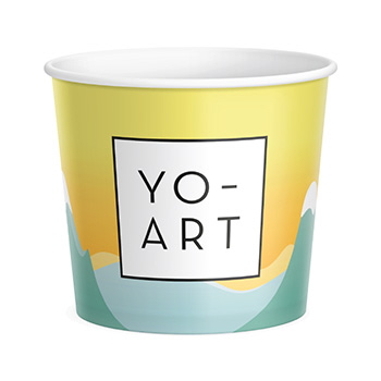 155_FC25 600ml Yoghurt Cup Yo Art