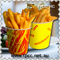 HC - Hot Chip paper cup