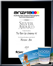 TPCC proudly won ANZFTA Top Award in "Beverage Cartons & Cups Halftone" in 2010 - HighlyCommended_TakeTheExpressoRout12oz
