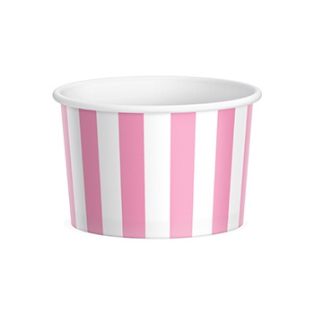 063_5oz Ice Cream Stripes Pink