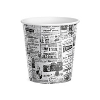 163_12oz Chip Cup Newsprint