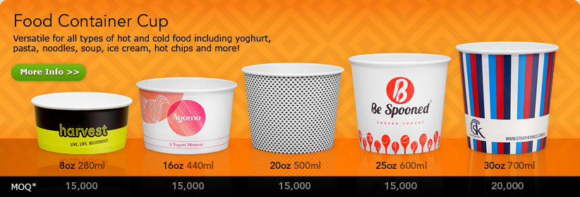 Food Container Cup