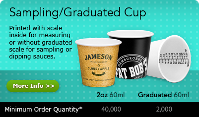 Sampling Dipping Graduated Cup